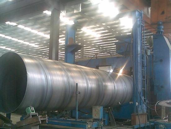 q235b双面埋弧螺旋焊接钢管专业工厂皋兰